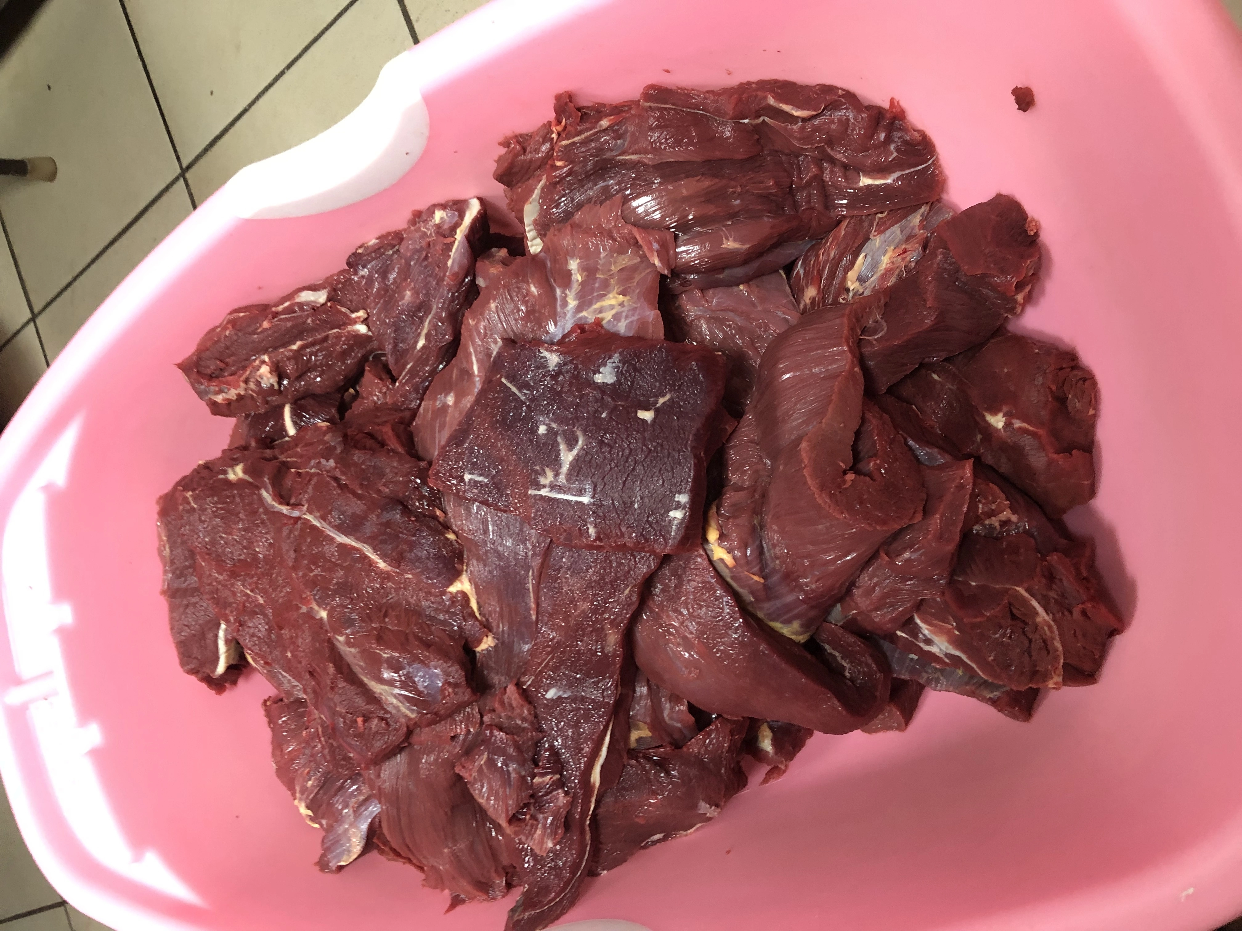 фотография продукта Мясо говядины бескостное в брикетах 